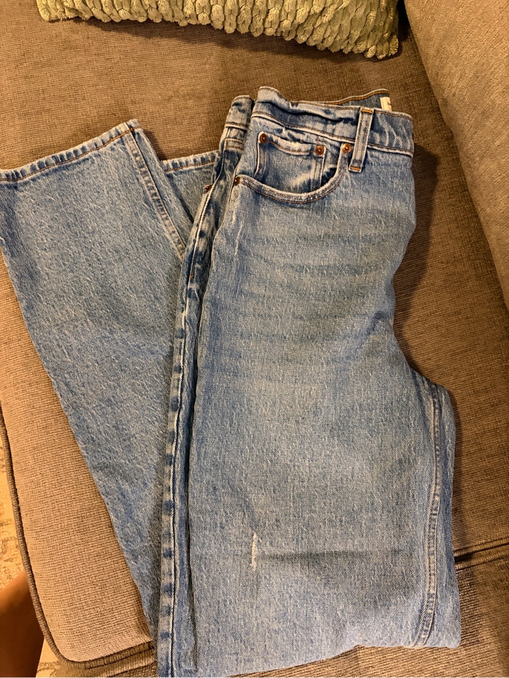 Abercrombie & Fitch Classic Light Blue Womens Jeans - Timeless Straight Fit